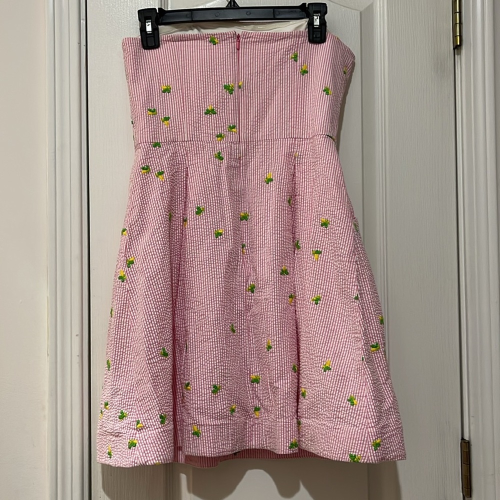 Lilly Pulitzer strapless top size 6 EUC - Picture 2 of 4